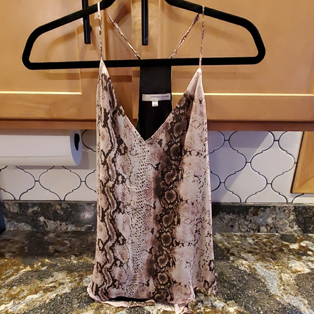 Lavender Brown tank top